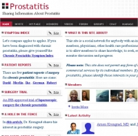 social network for chronic prostatitis.